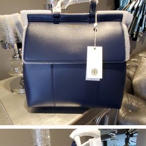 Tory Burch leather backpack